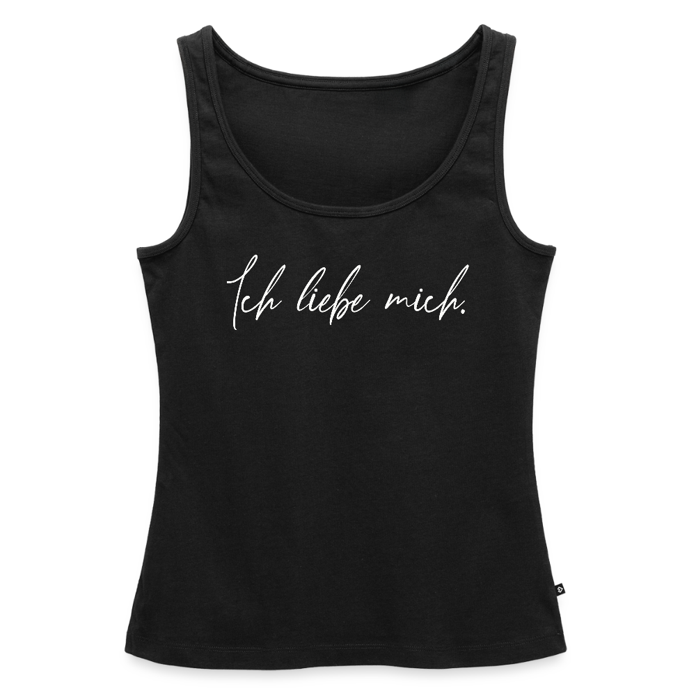 Ich liebe mich Frauen Premium Tank Top (Organic) - Schwarz