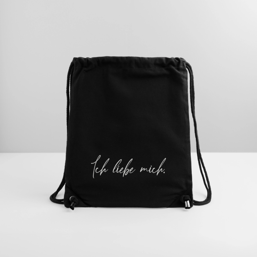 Ich liebe mich recycelter Gym Bag - Schwarz