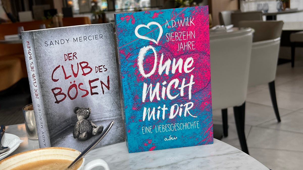 Taschenbuch »Siebzehn Jahre. Ohne mich. Mit dir.« von A.D. WiLK, in Szene gesetzt.
