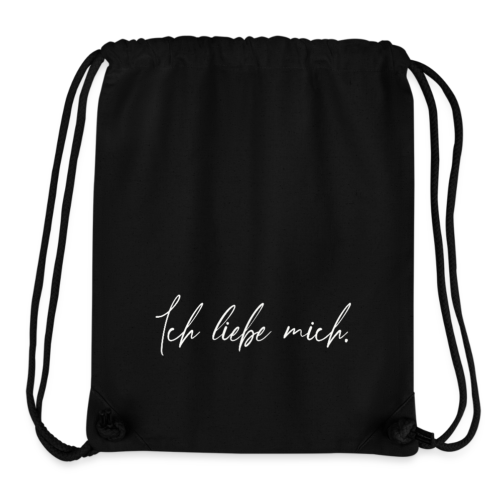 Ich liebe mich recycelter Gym Bag - Schwarz