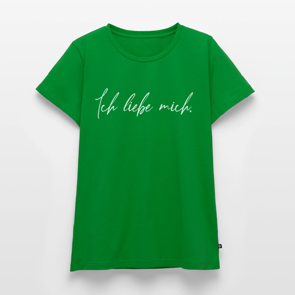 Ich liebe mich Frauen Premium T-Shirt (Organic) - Grün