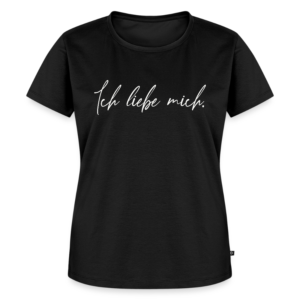 Ich liebe mich Frauen Premium T-Shirt (Organic) - Schwarz