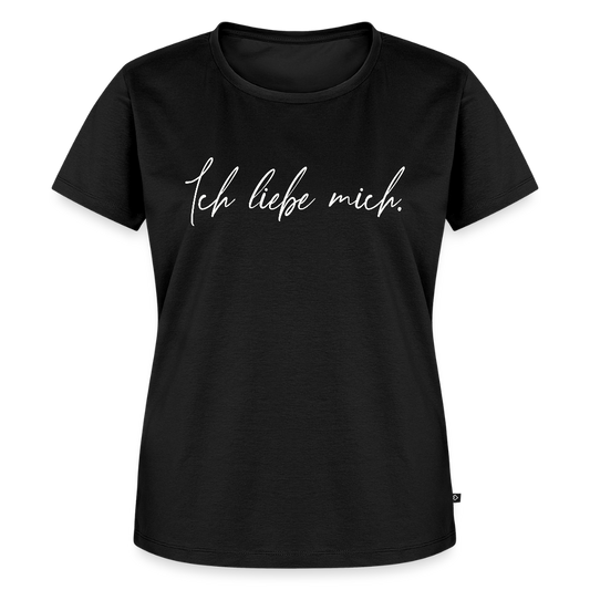 Ich liebe mich Frauen Premium T-Shirt (Organic) - Schwarz