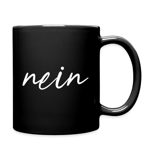 Ja / Nein Tasse (Linkshänder) - Schwarz