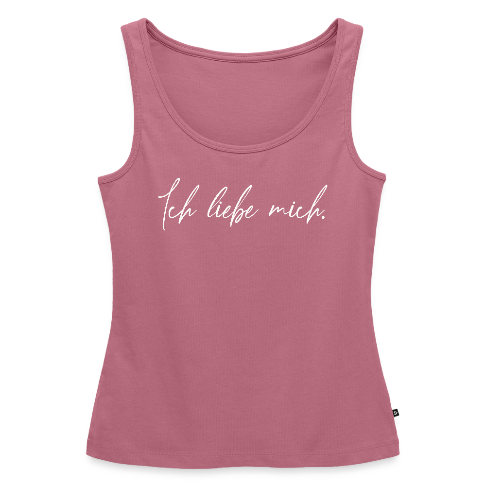 Ich liebe mich Frauen Premium Tank Top (Organic) - Mauve
