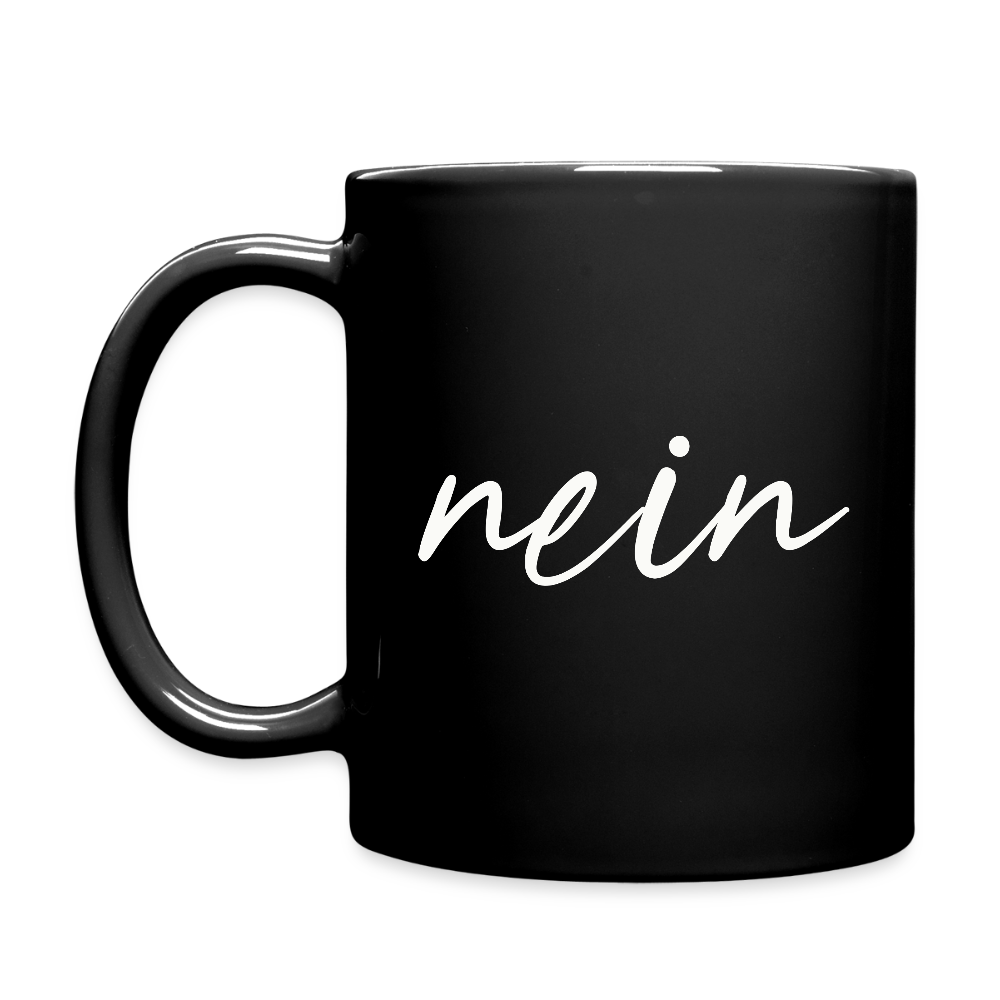 Ja / Nein Tasse (Rechtshänder) - Schwarz