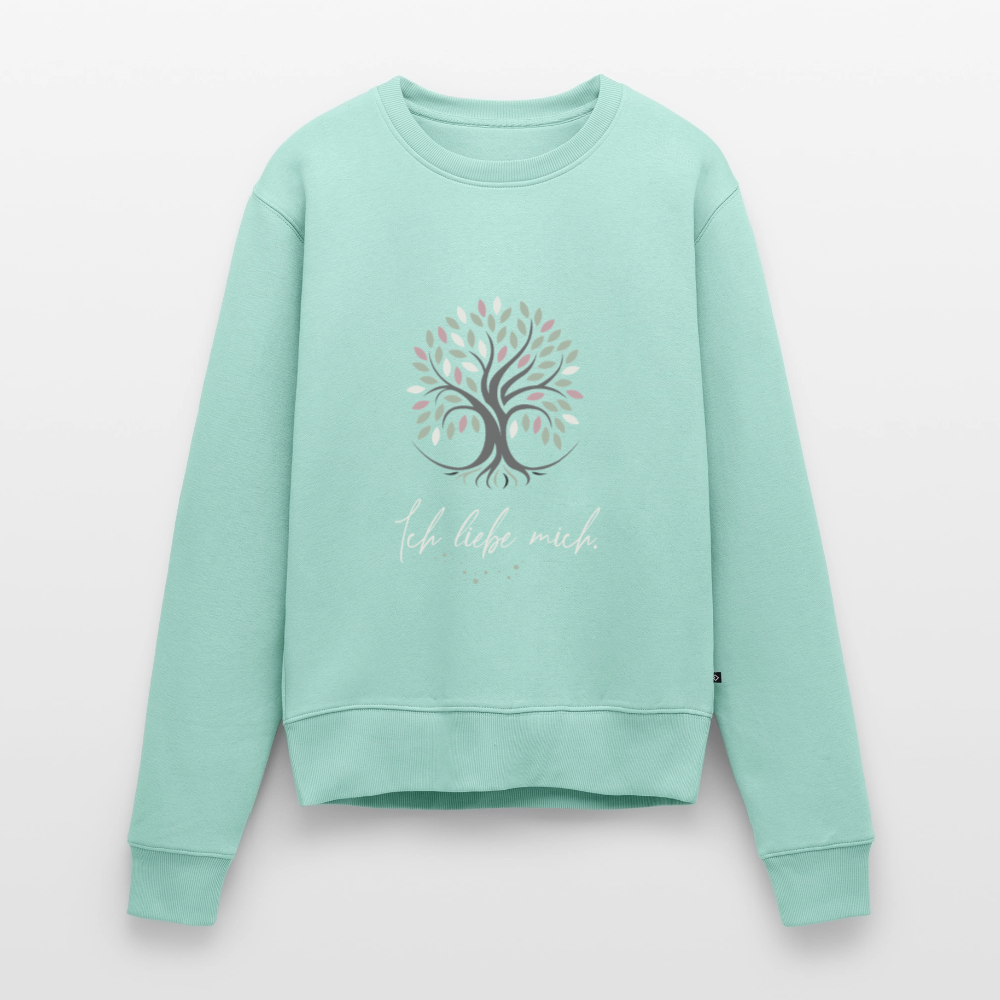 Ich vertraue mir Pullover (Baum & Sterne) - Bio - Mint 