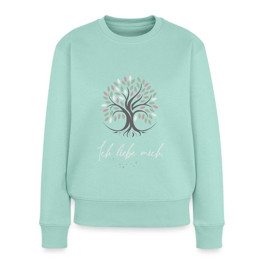 Ich vertraue mir Pullover (Baum & Sterne) - Bio - Mint 