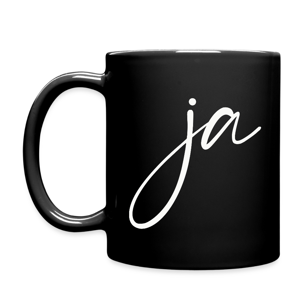 Ja / Nein Tasse (Linkshänder) - Schwarz