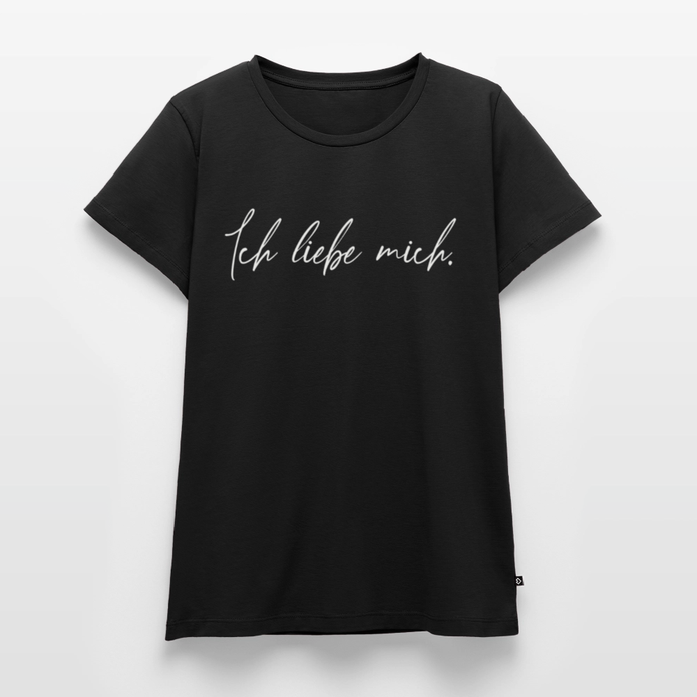 Ich liebe mich Frauen Premium T-Shirt (Organic) - Schwarz