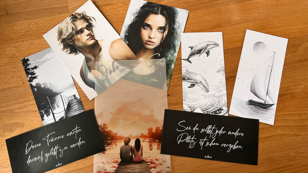 CLOE. Remember me. // Charakterkarten + Page Inlay – ANDREA WiLK