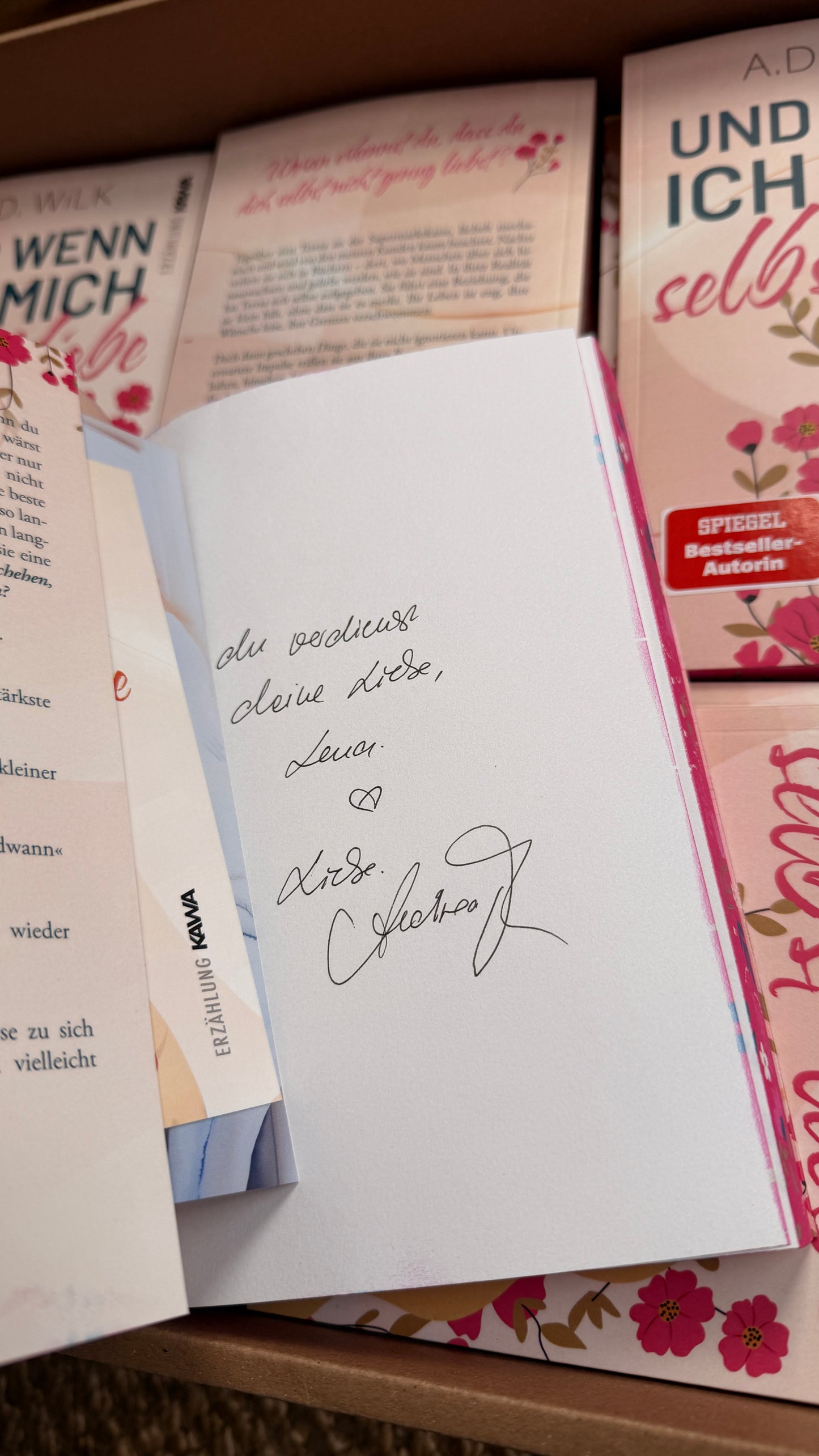 Und wenn ich mich selbst liebe: Mit wunderschönem limitierten Farbschnitt